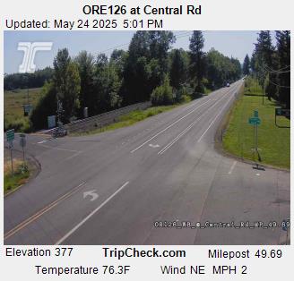 ORE126 at Central Rd
